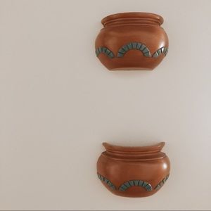 Vintage Accents - Burwood Southwestern Wall Planters Vintage Accents - Burwood Southwestern Wall Planters